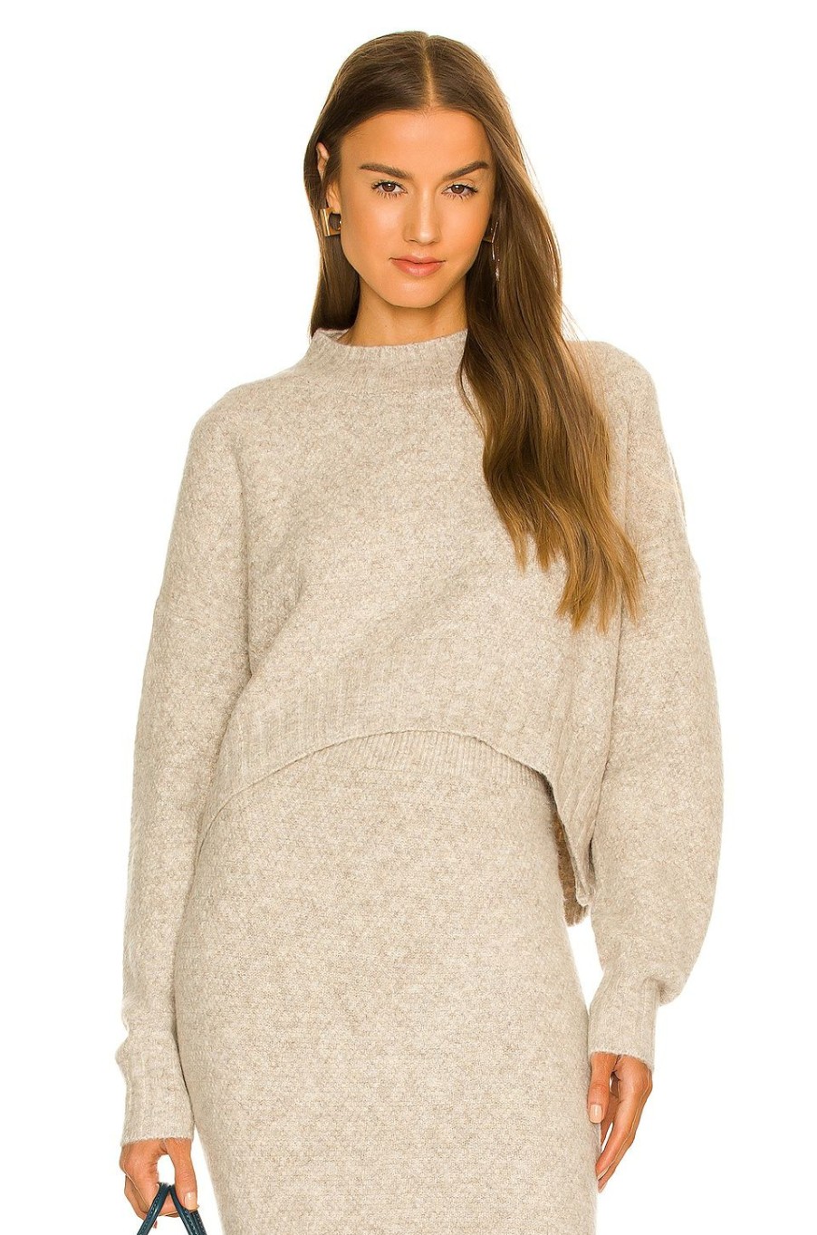 Sweaters & Knits * | Sndys Late Lunch Sweater Stone