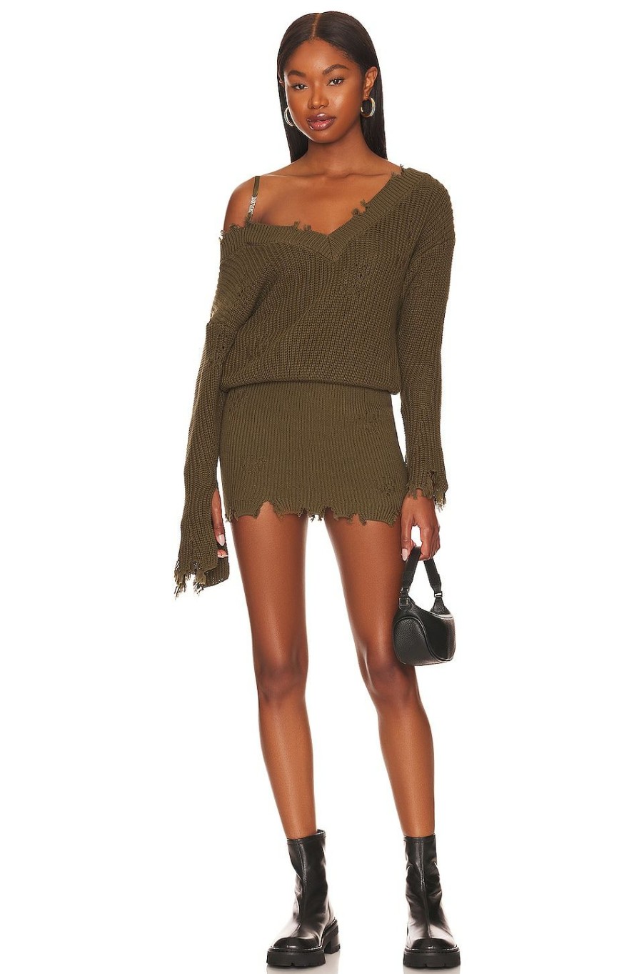 By Style * | Ser.O.Ya Maude Sweater Dress Fort Greene