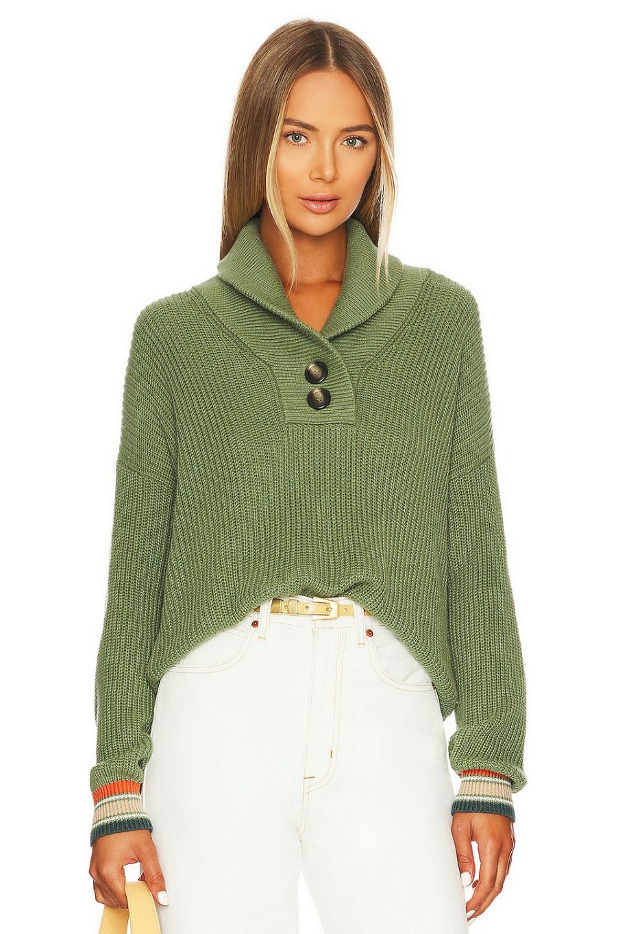 Sweaters & Knits * | 27 Miles Malibu Azzurra Sweater Sage