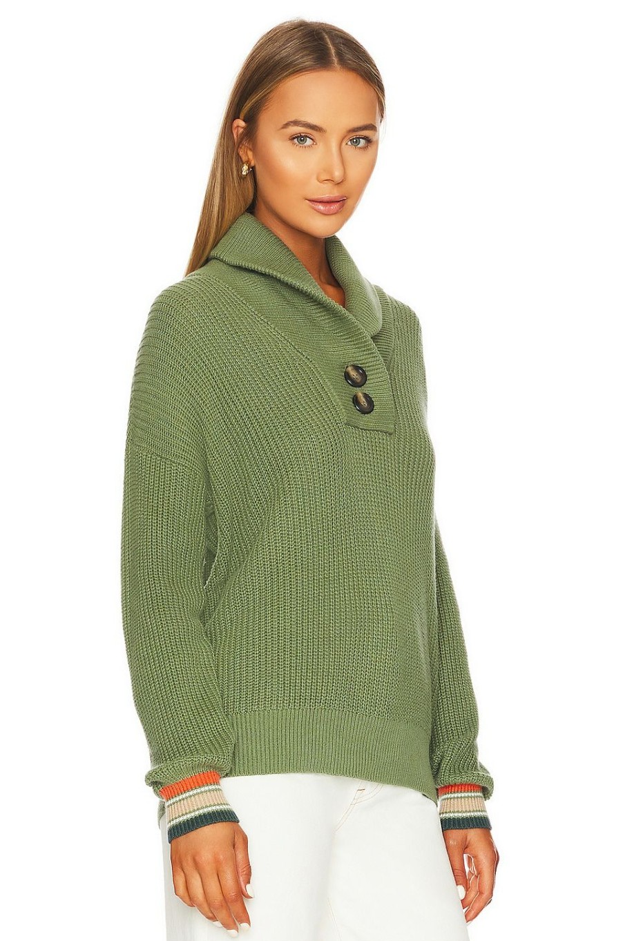 Sweaters & Knits * | 27 Miles Malibu Azzurra Sweater Sage