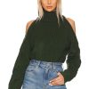 Sweaters & Knits * | Astr The Label Ariella Sweater Green