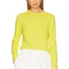 Sweaters & Knits * | Vince Classic Crew Sweater Lemon