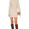 By Style * | Steve Madden Taylor Sweater Dress Oatmeal