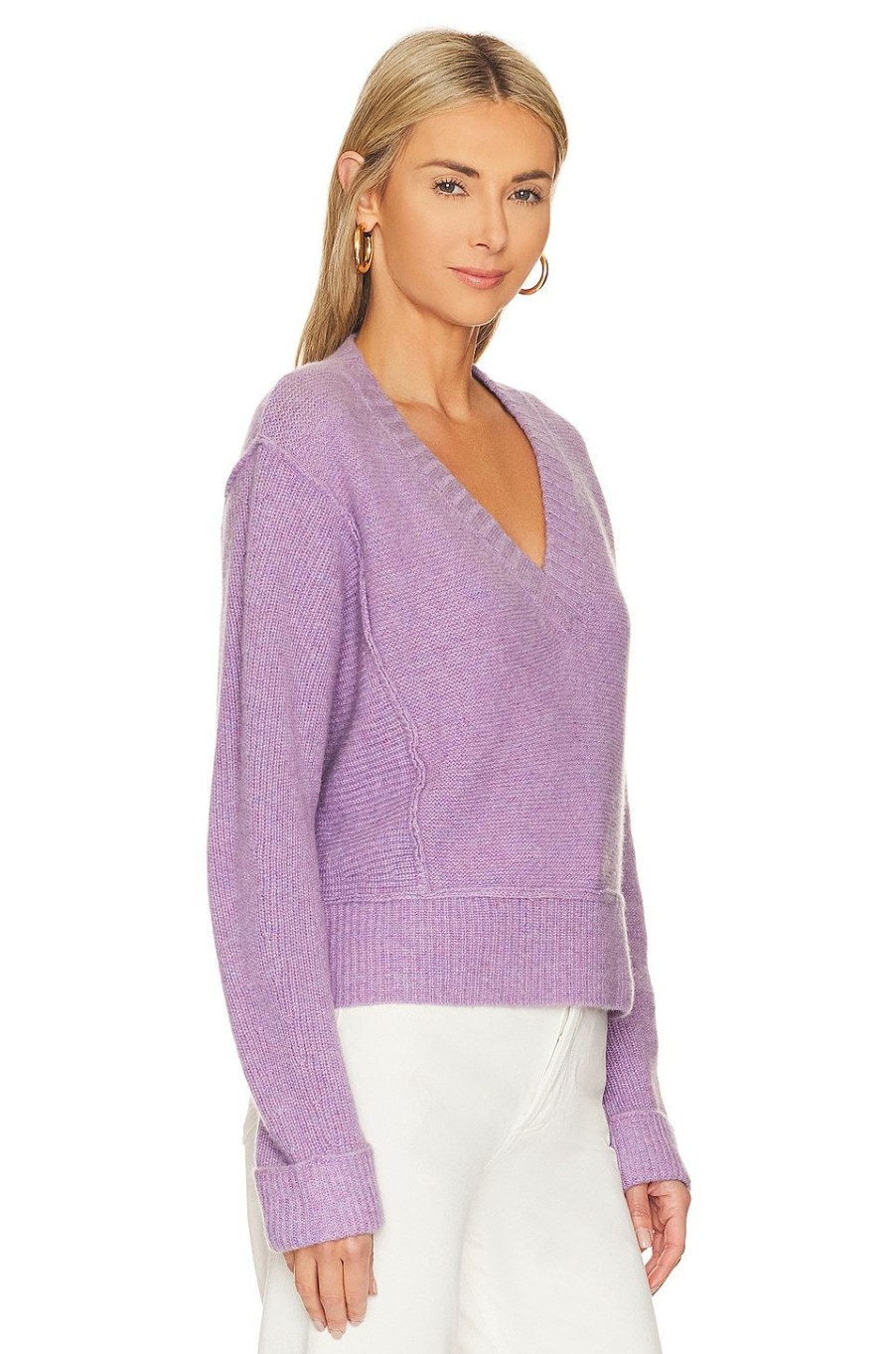 Sweaters & Knits * | 27 Miles Malibu Aster Sweater Taro