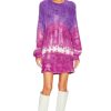 Sweaters & Knits * | Isabel Marant Etoile Happy Crew Sweater Purple & Fuchsia