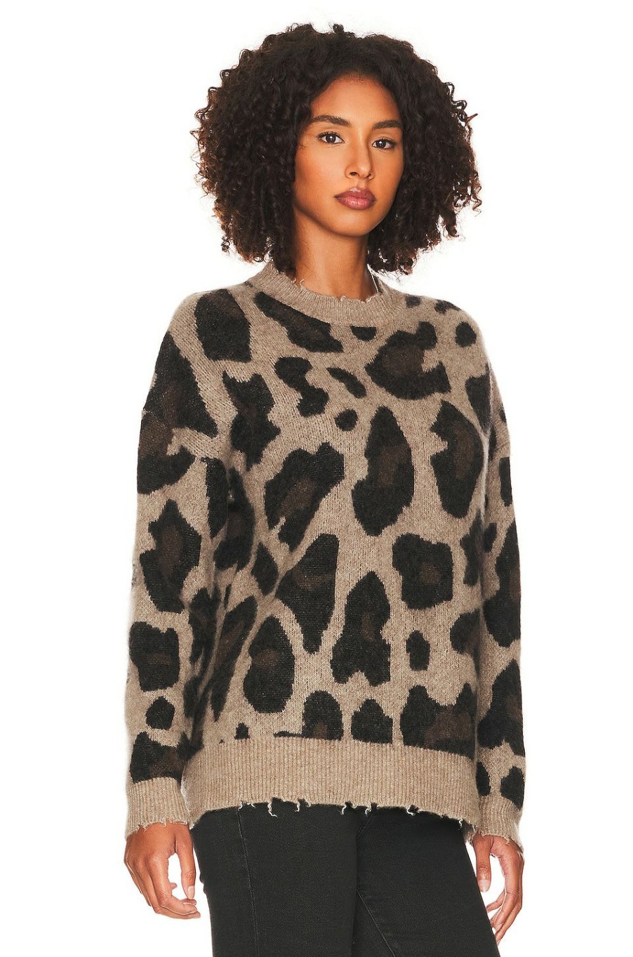 Sweaters & Knits * | 27 Miles Malibu Prescott Sweater Cheetah