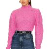 Sweaters & Knits * | Isabel Marant Etoile Galini Sweater Fluo Pink