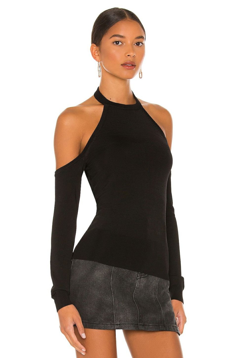 Tops * | Nbd Cora Sweater Black