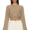 Sweaters & Knits * | Tularosa Deliz O Ring Sweater Tan