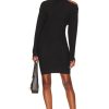 By Style * | Bcbgeneration Cutout Sweater Dress Black