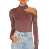 Sweaters & Knits * | Camila Coelho Bexley Sweater Chocolate Shimmer