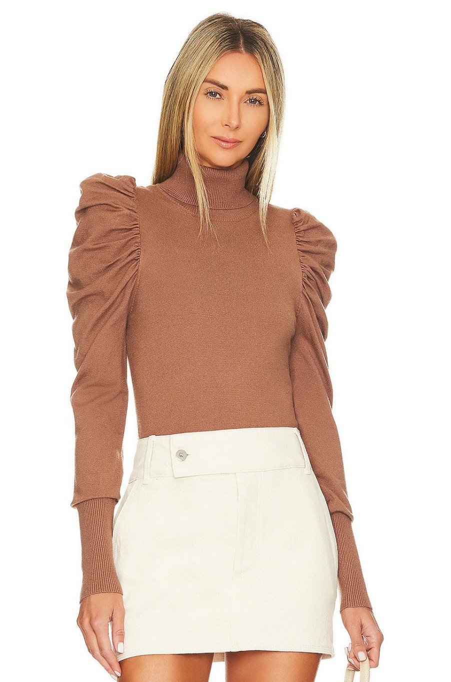 Sweaters & Knits * | L'Academie Larra Sweater Camel