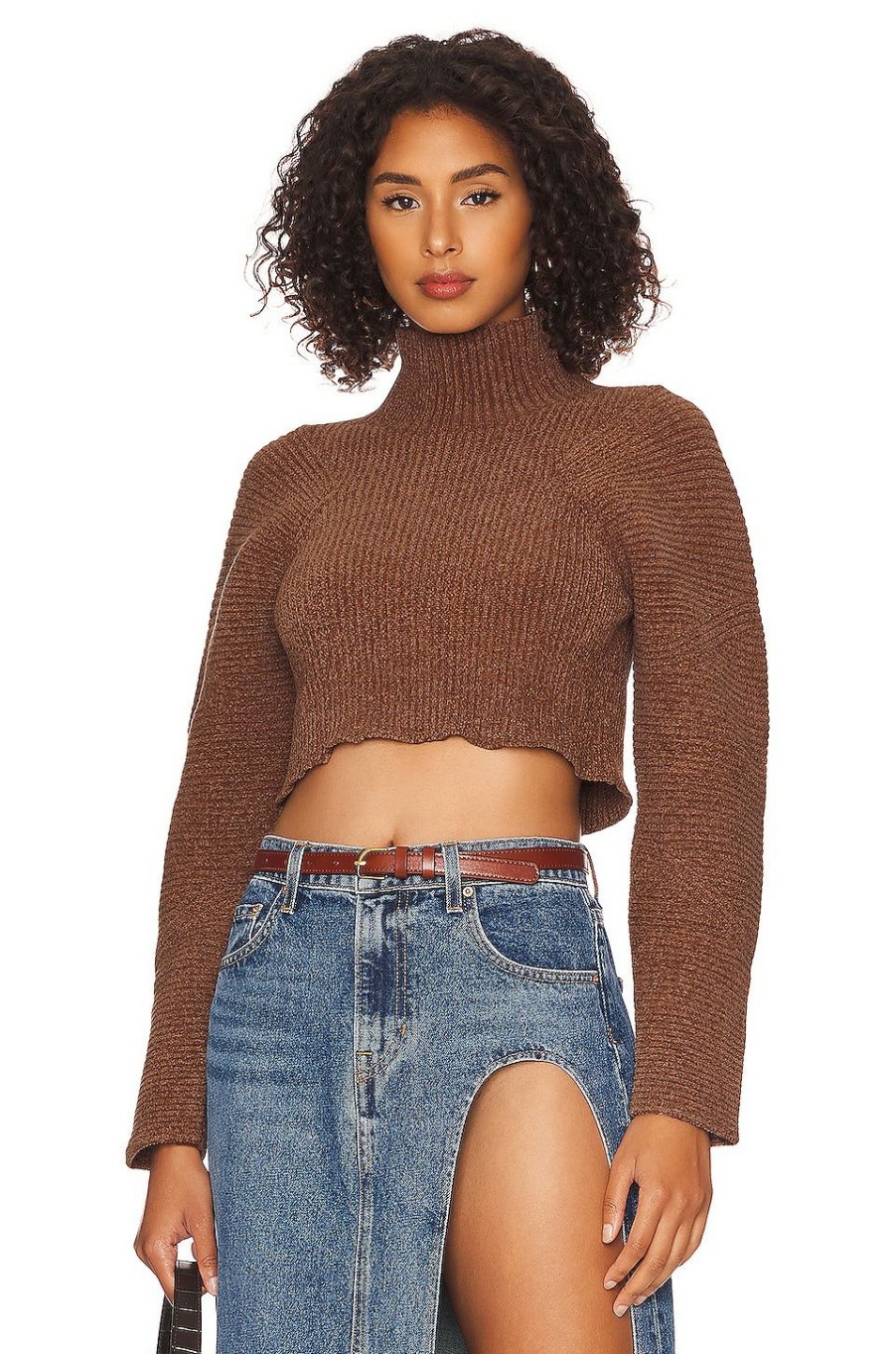 Sweaters & Knits * | Tularosa Cozy Ivy Sweater Light Brown