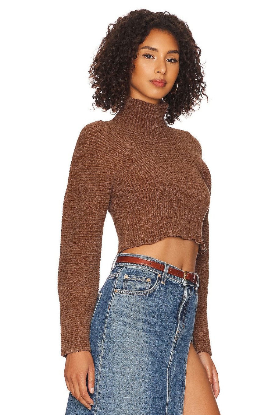 Sweaters & Knits * | Tularosa Cozy Ivy Sweater Light Brown