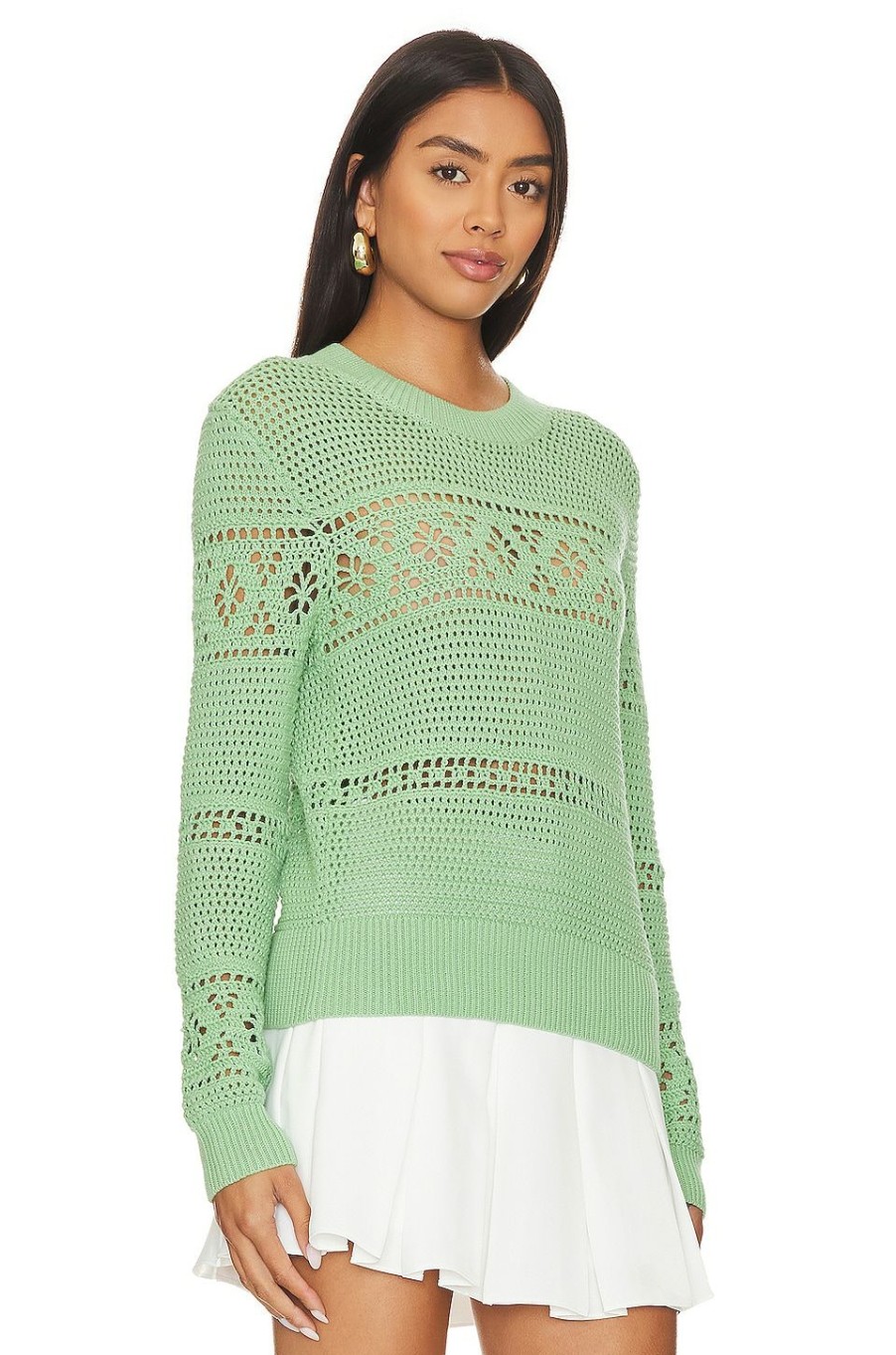 Sweaters & Knits * | 27 Miles Malibu Tula Sweater Sage