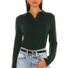 Tops * | Equipment Madalyn Polo Sweater Green Gables