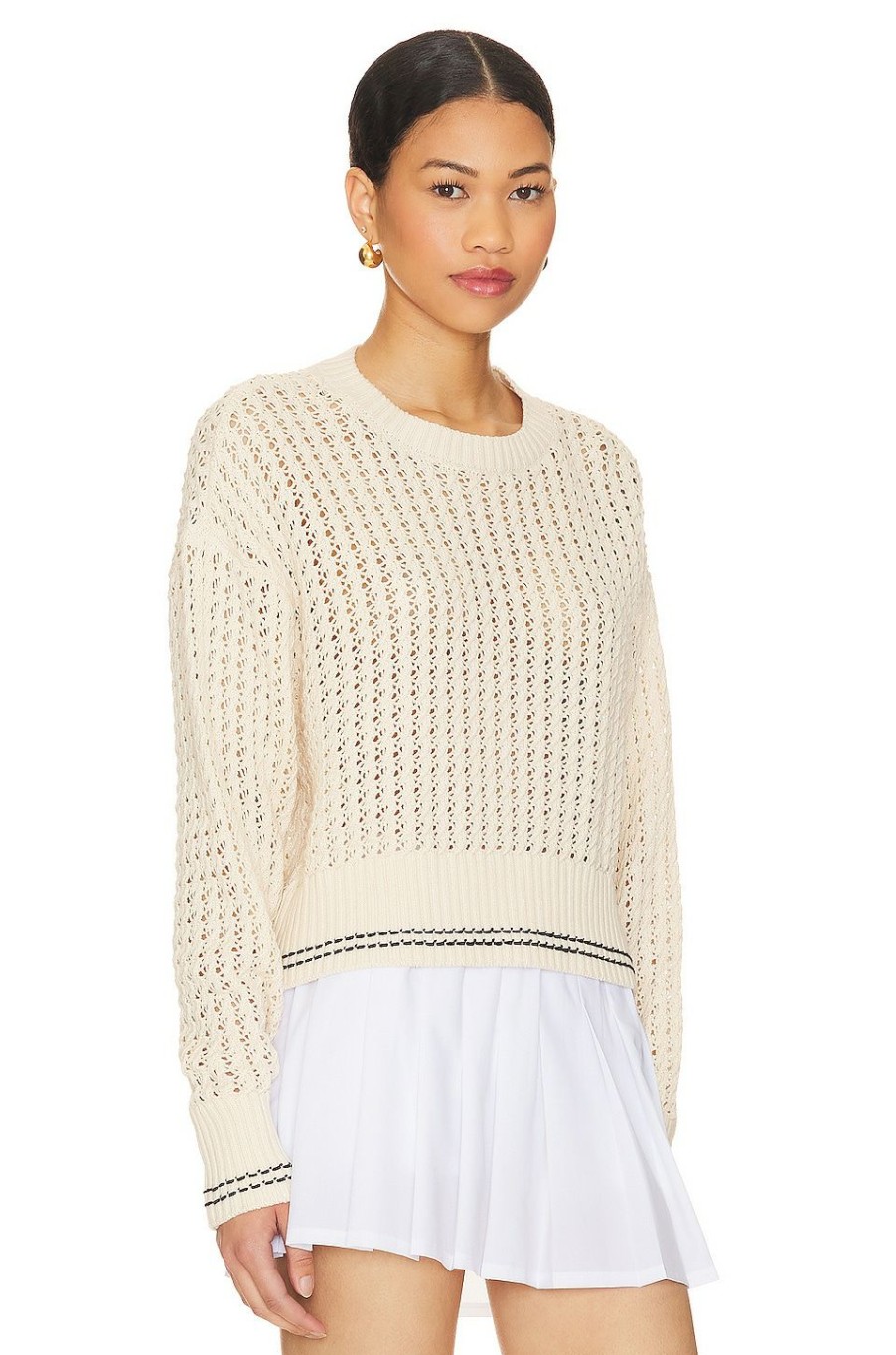 Sweaters & Knits * | Varley Azores Sweater Birch