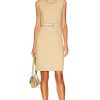 By Style * | Vince Sleeveless Sweater Dress Brittle