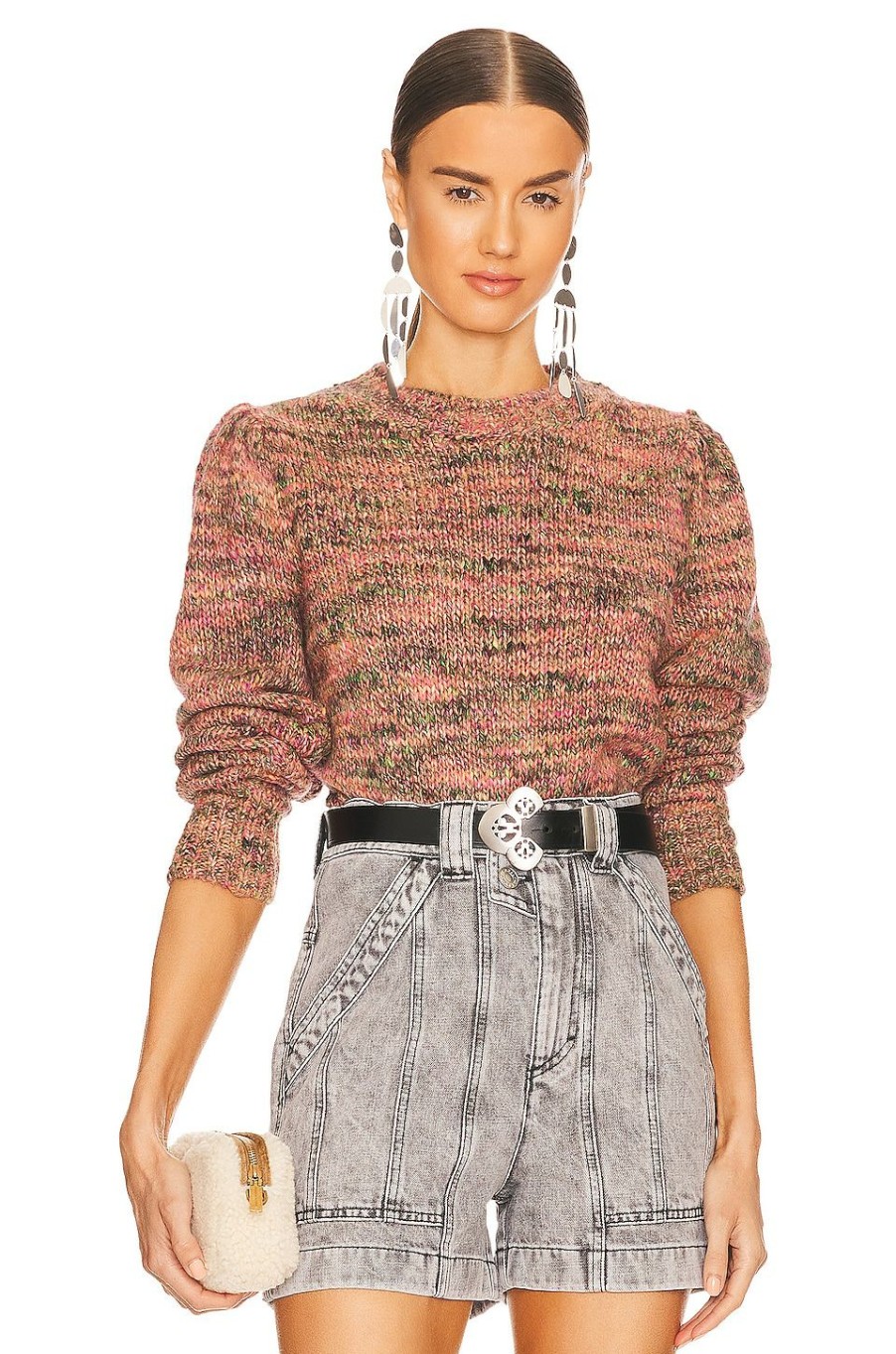 Sweaters & Knits * | Isabel Marant Etoile Pleany Sweater Multicolor