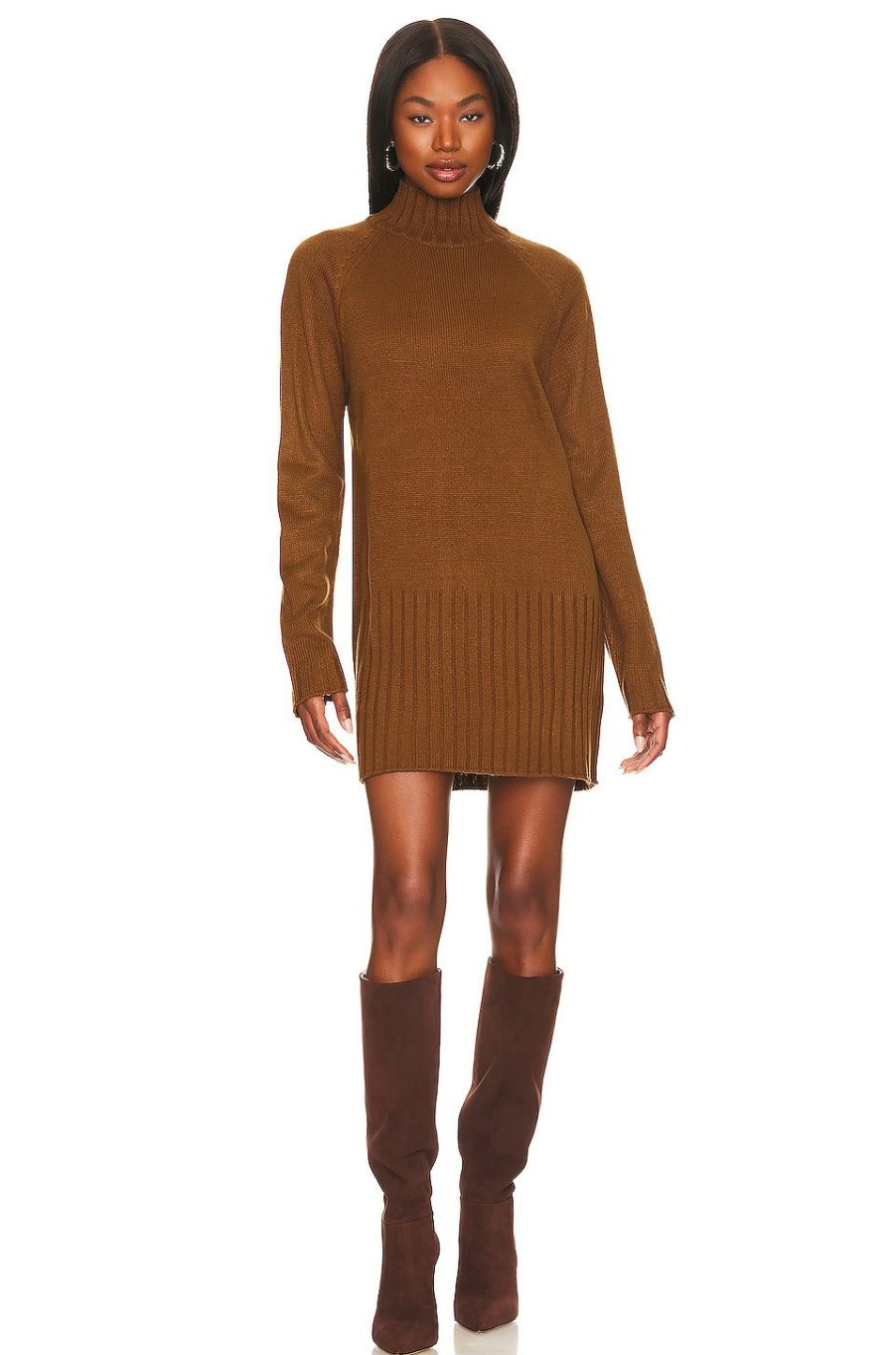 By Style * | Sanctuary The Sweater Mini Dress Spice