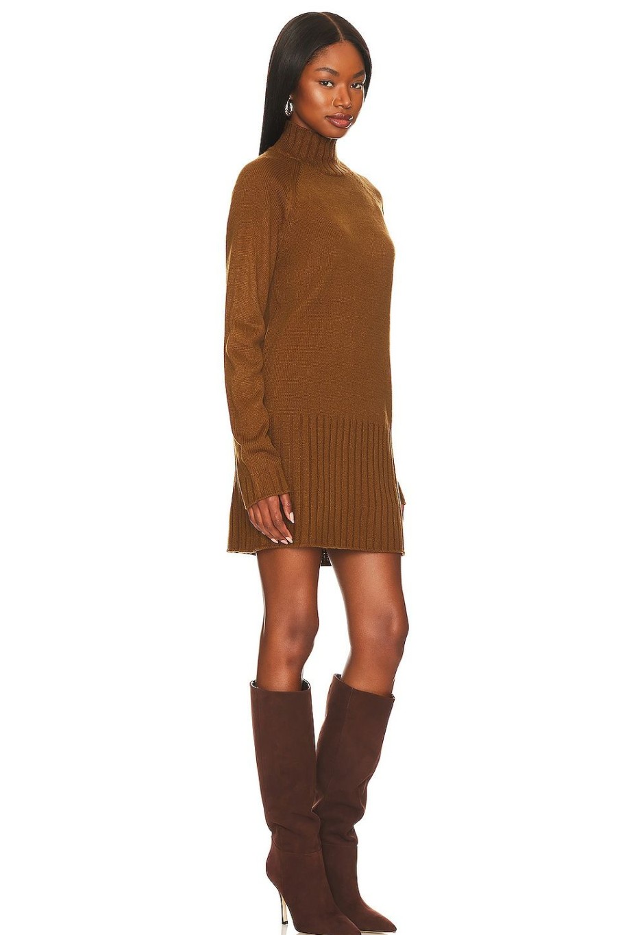 By Style * | Sanctuary The Sweater Mini Dress Spice