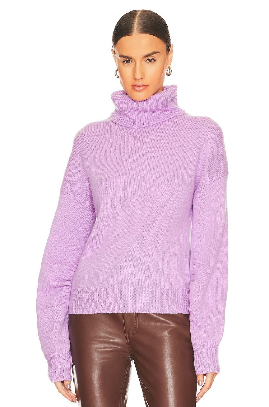 Sweaters & Knits * | A.L.C. Taryn Sweater Deep Lilac