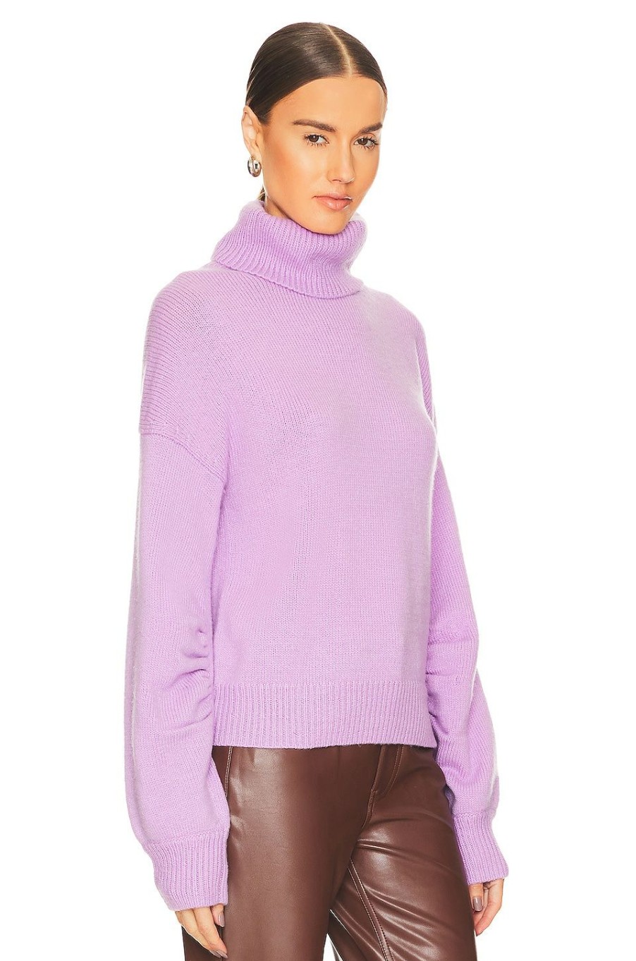 Sweaters & Knits * | A.L.C. Taryn Sweater Deep Lilac