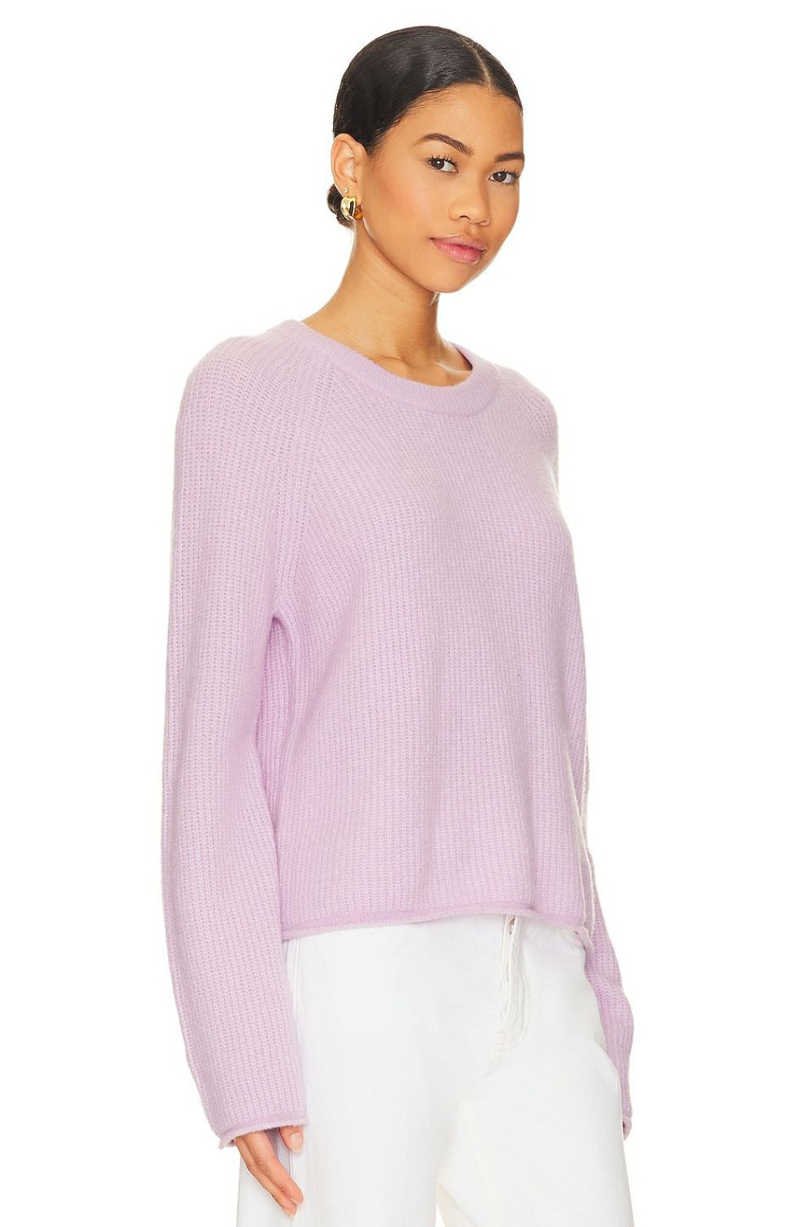 Sweaters & Knits * | Velvet By Graham & Spencer Gigi Sweater Lilac