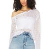 Tops * | Lpa Leo Sweater White