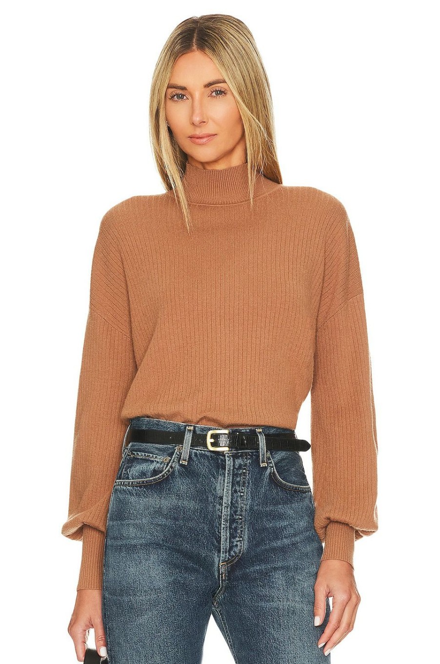 Sweaters & Knits * | L'Academie Lumi Sweater Camel