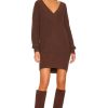 By Style * | 525 Varsity Sweater Dress Mink