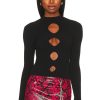 Sweaters & Knits * | Nbd Cyra Cut Out Sweater Black