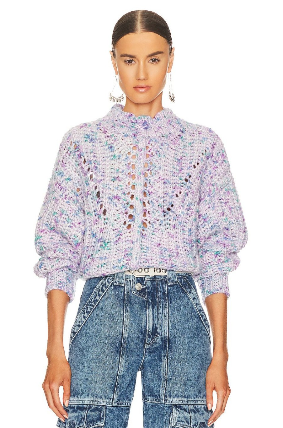 Sweaters & Knits * | Isabel Marant Etoile Jallen Sweater Lavender