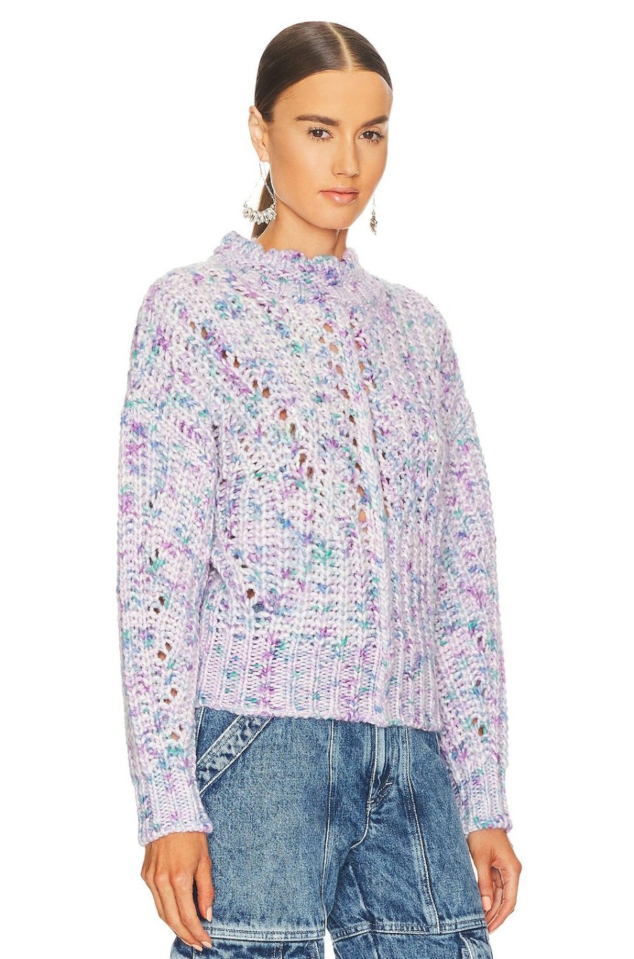 Sweaters & Knits * | Isabel Marant Etoile Jallen Sweater Lavender