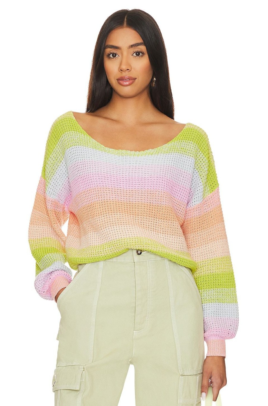 Sweaters & Knits * | 27 Miles Malibu Cinzia Sweater Multi