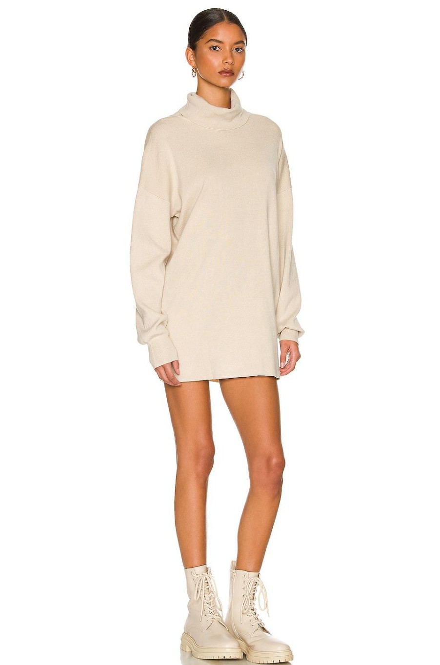 By Style * | All The Ways Charlotte Sweater Dress Toast