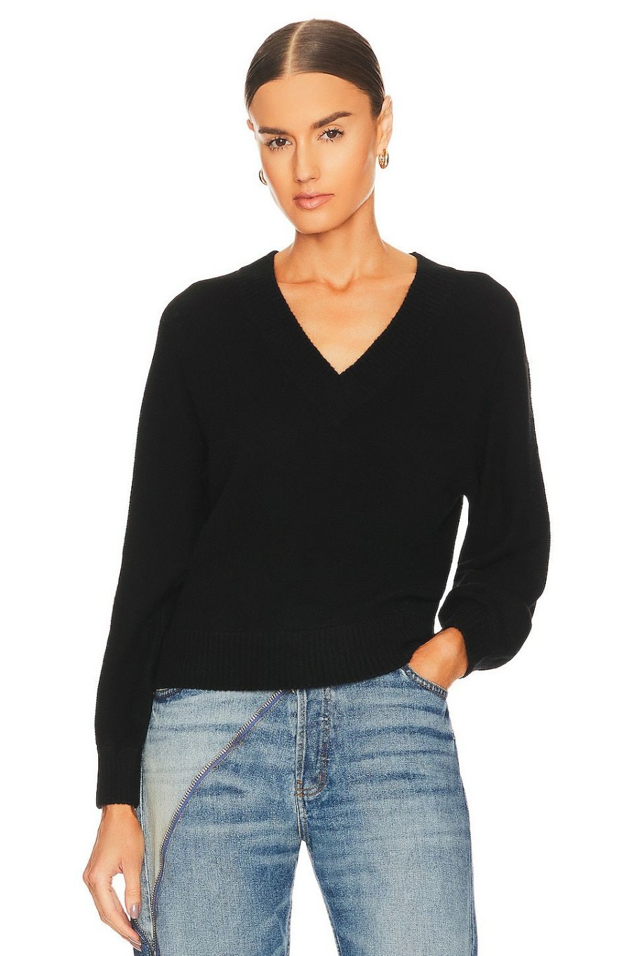 Sweaters & Knits * | 27 Miles Malibu Binney Sweater Black