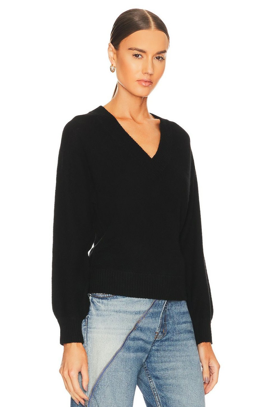 Sweaters & Knits * | 27 Miles Malibu Binney Sweater Black