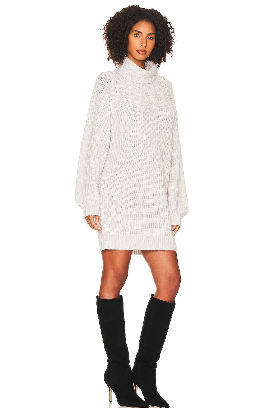 By Style * | 27 Miles Malibu Wigan Sweater Dress Bone