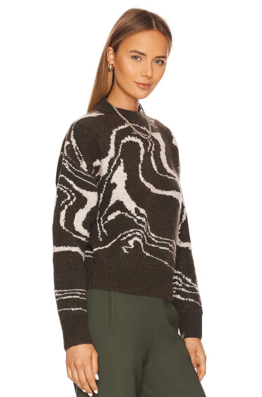 Sweaters & Knits * | Astr The Label Saira Sweater Olive