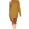 By Style * | Lita By Ciara Cold Shoulder Sweater Doe