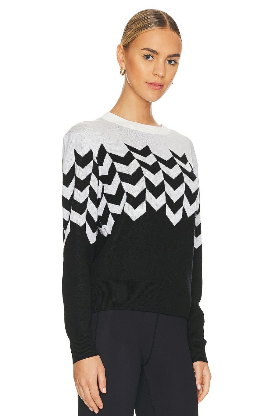 Activewear * | Erin Snow Gaia Sweater Black