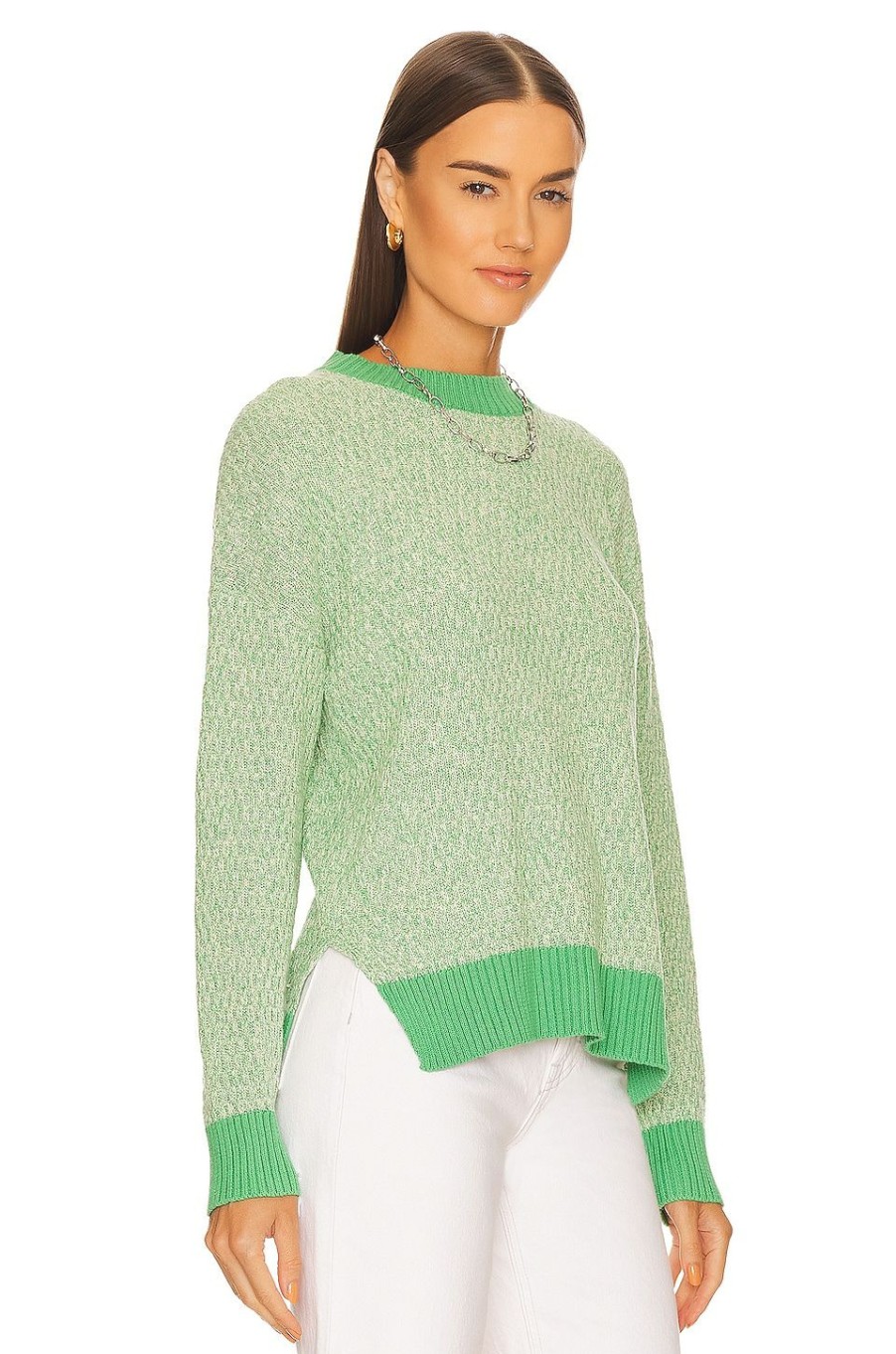 Sweaters & Knits * | 27 Miles Malibu Sandro Sweater Frond Combo