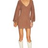 Sweaters & Knits * | Majorelle Riley Sweater Dress Light Brown