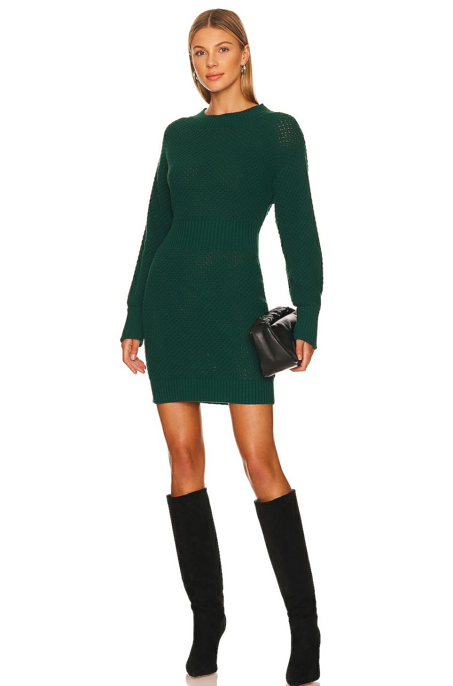 Sweaters & Knits * | 525 Sweater Dress Emerald