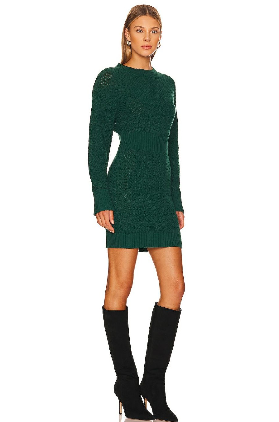 Sweaters & Knits * | 525 Sweater Dress Emerald