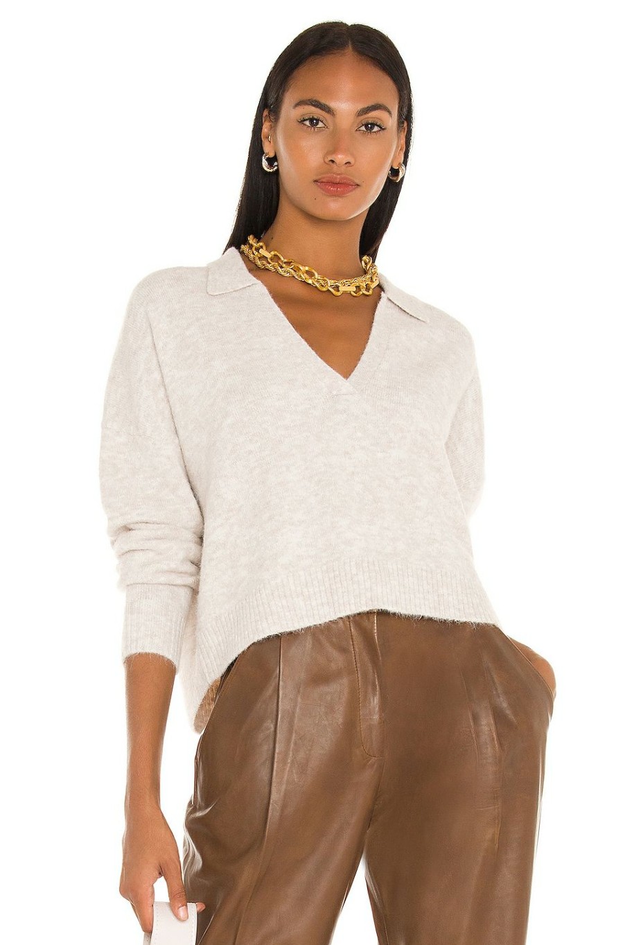 Sweaters & Knits * | Central Park West Robbie Sweater Oatmeal