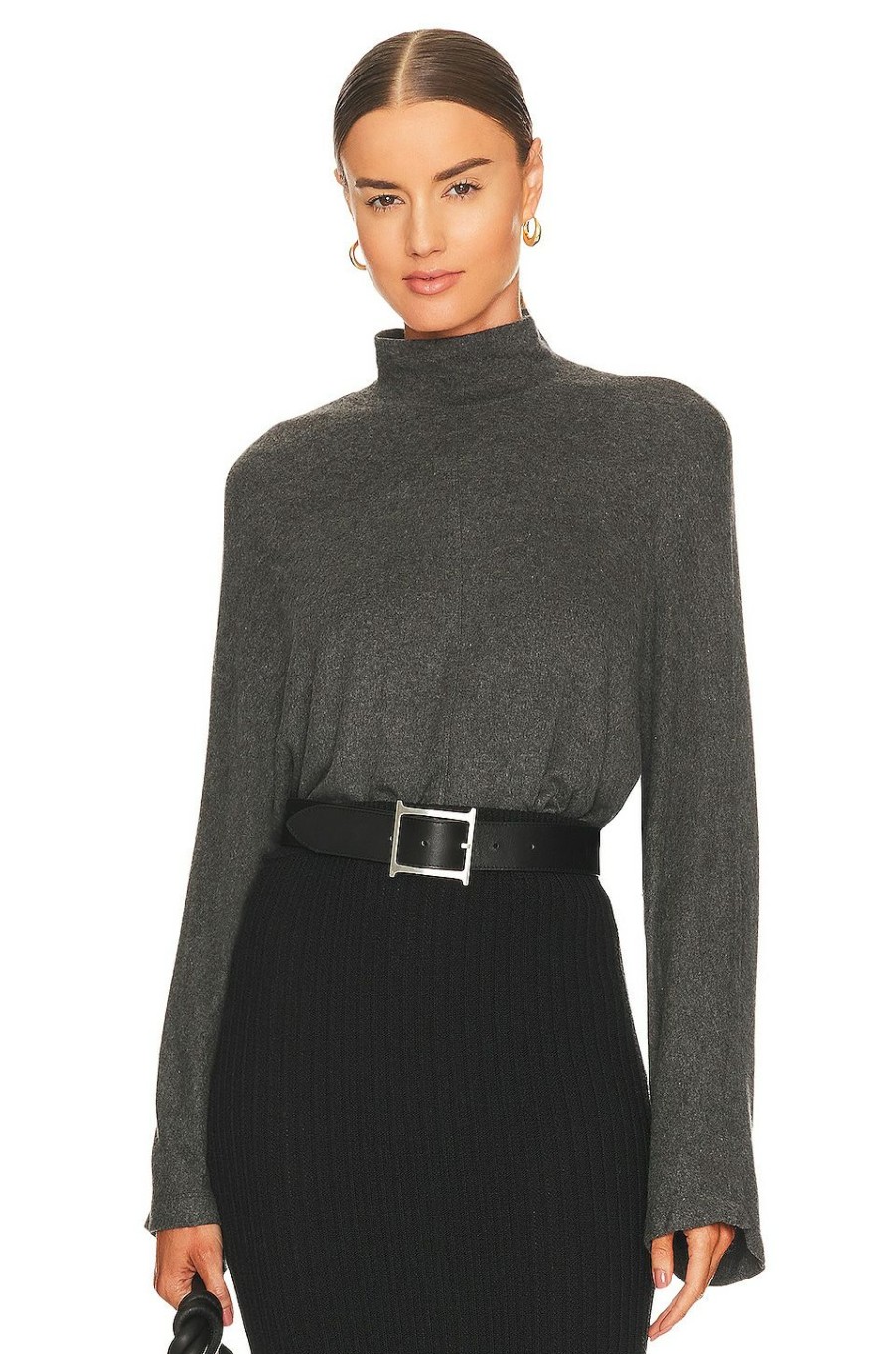 Sweaters & Knits * | Velvet By Graham & Spencer Karter Sweater Anthracite