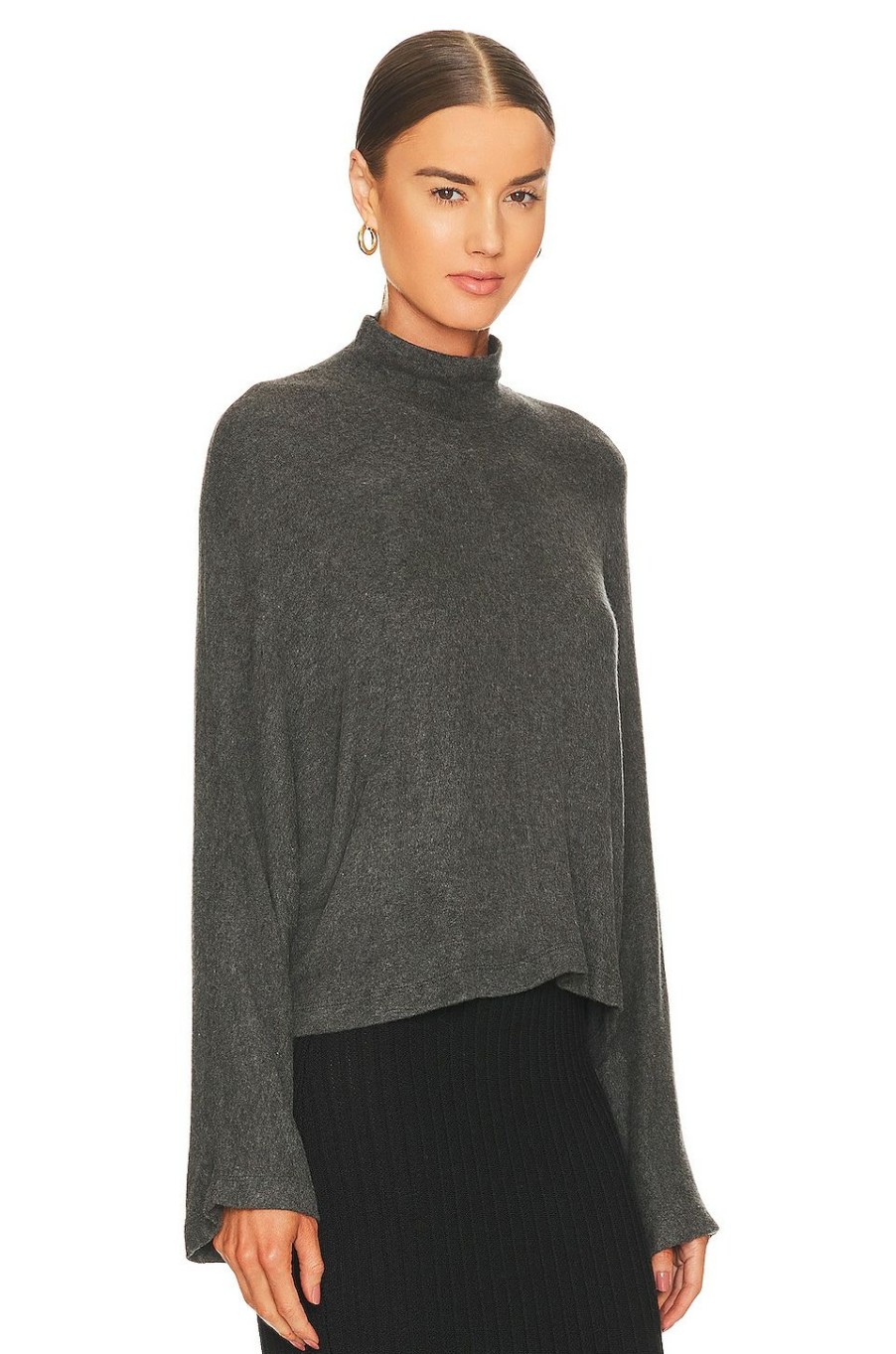 Sweaters & Knits * | Velvet By Graham & Spencer Karter Sweater Anthracite