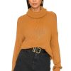 Sweaters & Knits * | 525 Easy Turtleneck Pullover Sweater Carmel